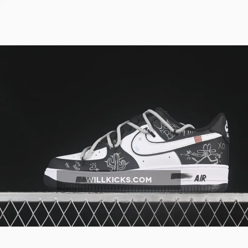 AIR FORCE 1 07 LOW WHITE/GREY/BLACK