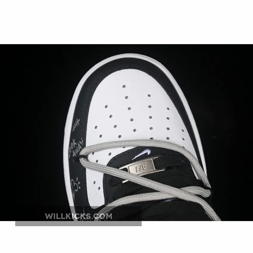 AIR FORCE 1 07 LOW WHITE/GREY/BLACK AIR FORCE 1 07 LOW WHITE/GREY/BLACK