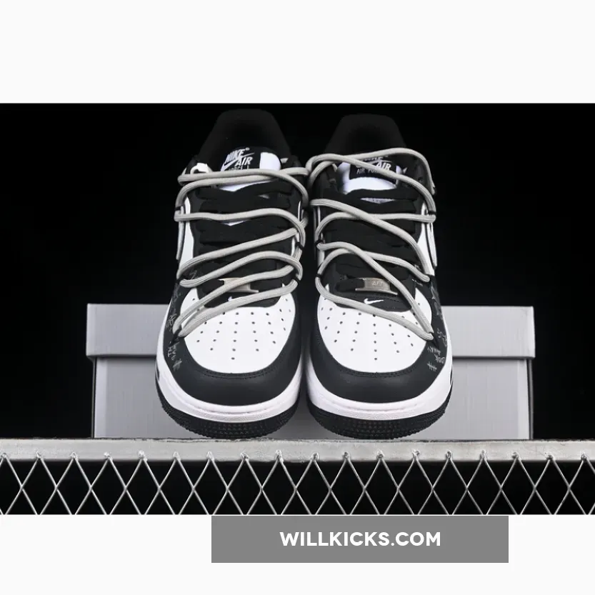 AIR FORCE 1 07 LOW WHITE/GREY/BLACK AIR FORCE 1 07 LOW WHITE/GREY/BLACK