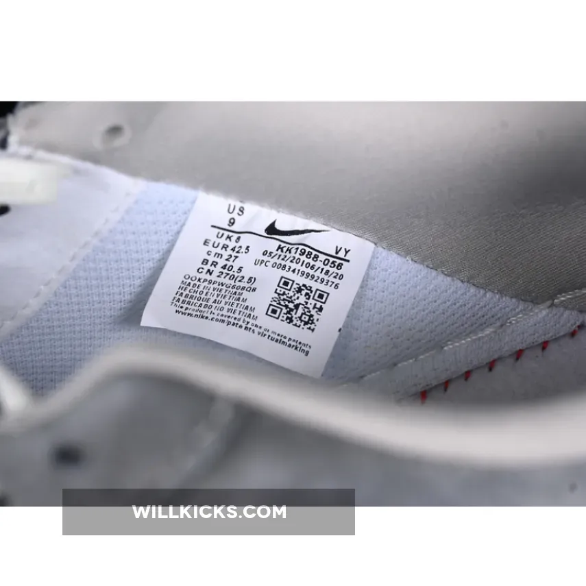 AIR FORCE 1 07 LOW WHITE/GREY/BLACK AIR FORCE 1 07 LOW WHITE/GREY/BLACK