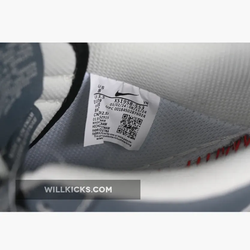 AIR FORCE 1 07 LOW WHITE/GREY/BLACK AIR FORCE 1 07 LOW WHITE/GREY/BLACK