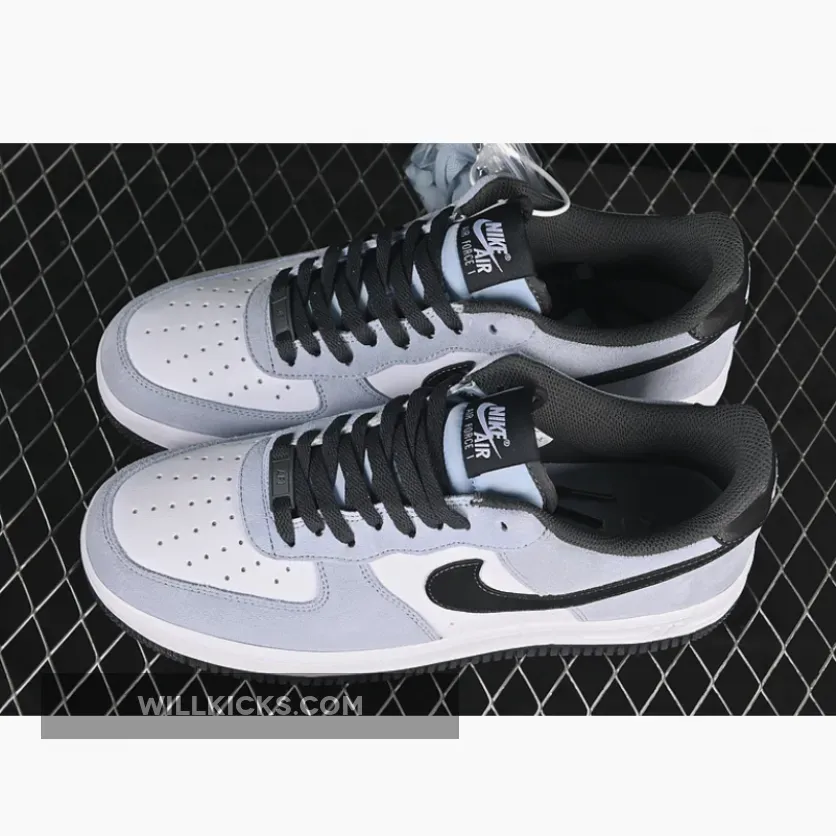 AIR FORCE 1 07 LOW WHITE/GREY/BLACK AIR FORCE 1 07 LOW WHITE/GREY/BLACK