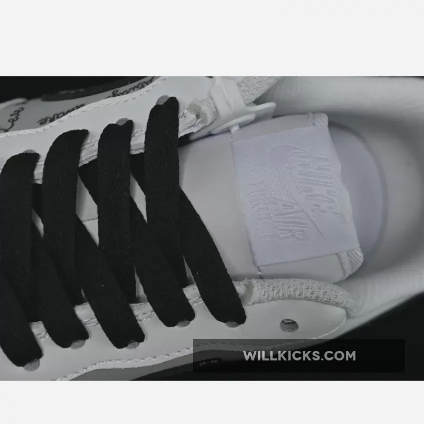AIR FORCE 1 07 LOW WHITE/GREY/BLACK AIR FORCE 1 07 LOW WHITE/GREY/BLACK