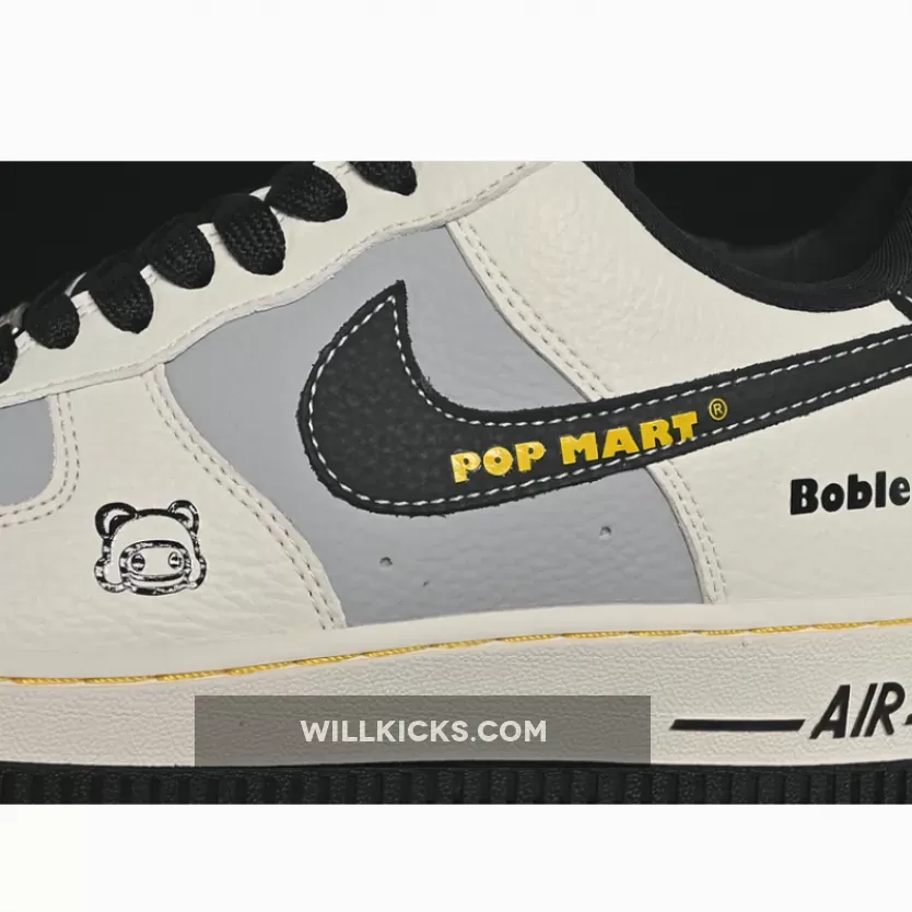 AIR FORCE 1 07 LOW WHITE/GREY/BLACK AIR FORCE 1 07 LOW WHITE/GREY/BLACK
