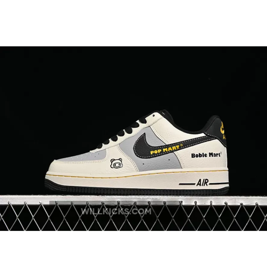 AIR FORCE 1 07 LOW WHITE/GREY/BLACK AIR FORCE 1 07 LOW WHITE/GREY/BLACK