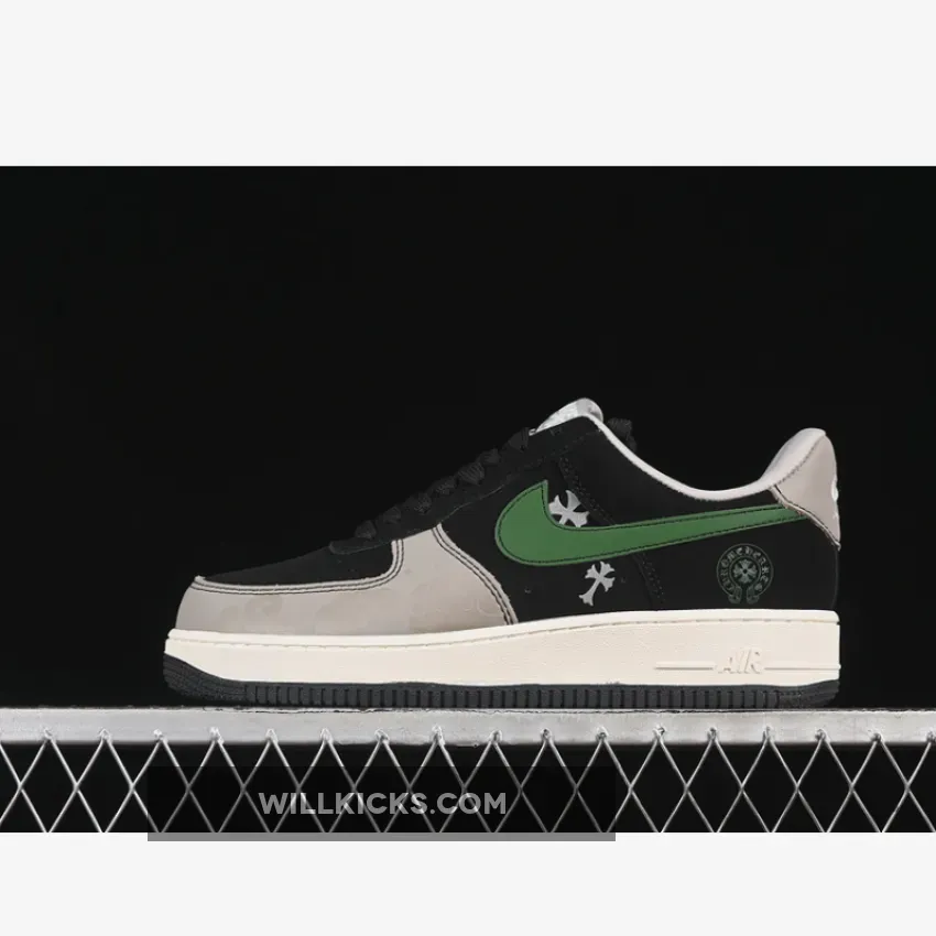 AIR FORCE 1 07 LOW WHITE/GREY/BLACK/GREEN