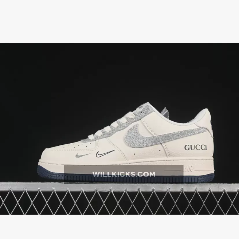 AIR FORCE 1 07 LOW WHITE/GREY/BLUE