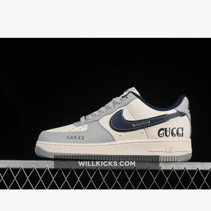 AIR FORCE 1 07 LOW WHITE/GREY/BLUE