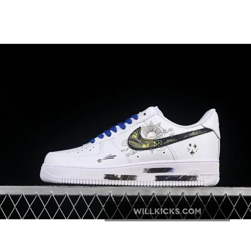 AIR FORCE 1 07 LOW WHITE/GREY/BLUE