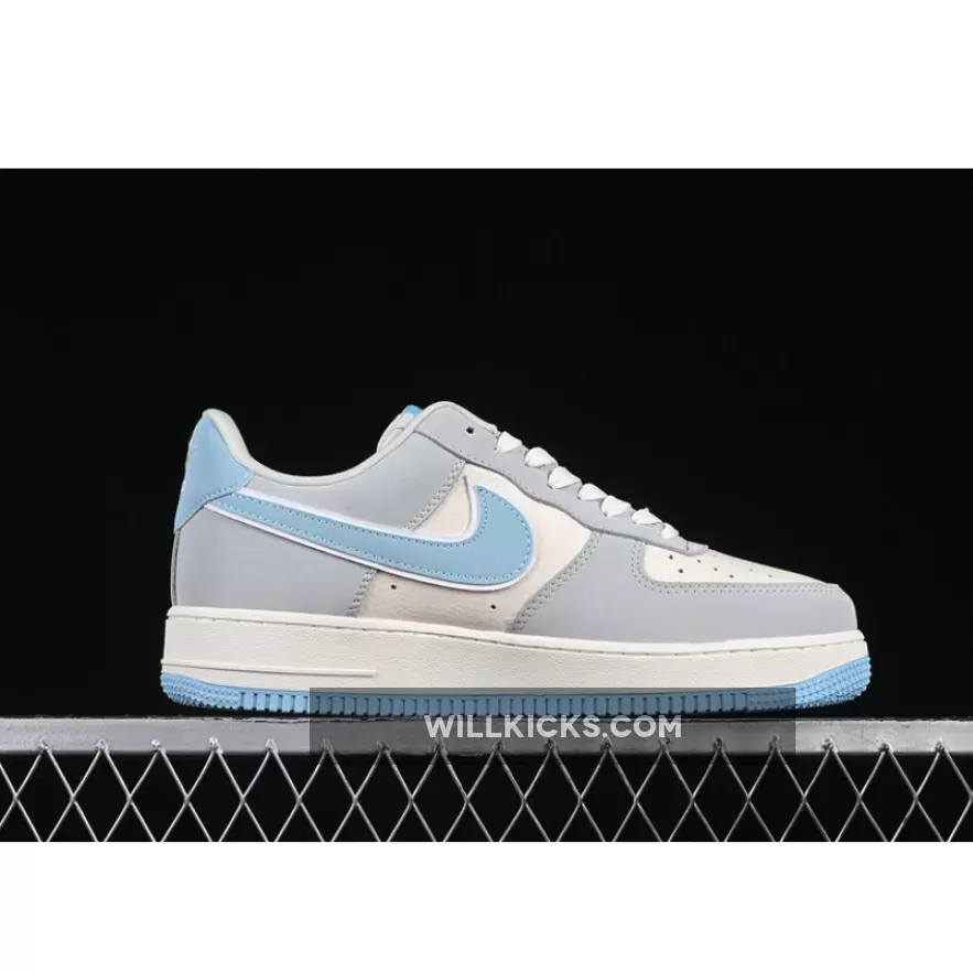 AIR FORCE 1 07 LOW WHITE/GREY/BLUE