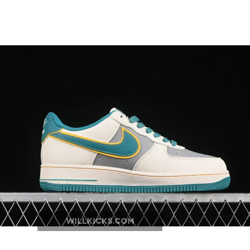 AIR FORCE 1 07 LOW WHITE/GREY/BLUE