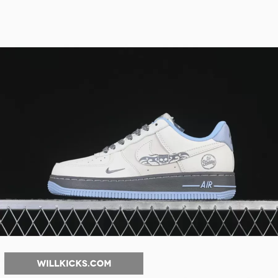 AIR FORCE 1 07 LOW WHITE/GREY/BLUE
