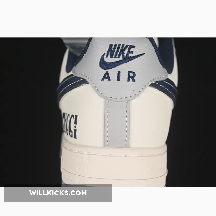 AIR FORCE 1 07 LOW WHITE/GREY/BLUE AIR FORCE 1 07 LOW WHITE/GREY/BLUE