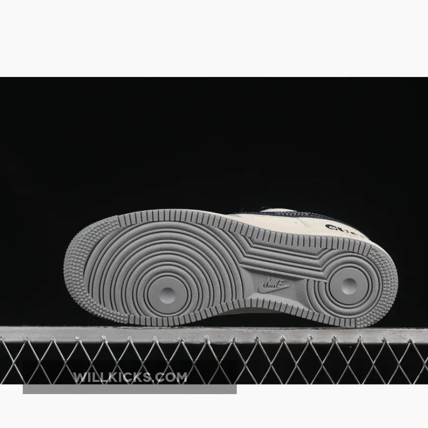 AIR FORCE 1 07 LOW WHITE/GREY/BLUE AIR FORCE 1 07 LOW WHITE/GREY/BLUE