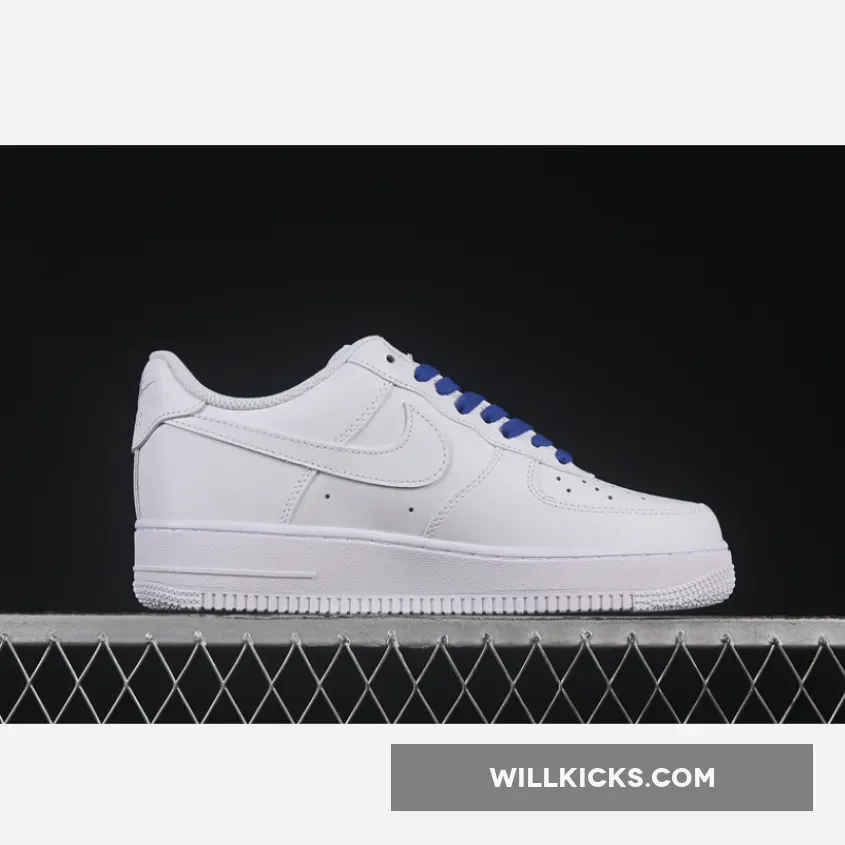 AIR FORCE 1 07 LOW WHITE/GREY/BLUE AIR FORCE 1 07 LOW WHITE/GREY/BLUE
