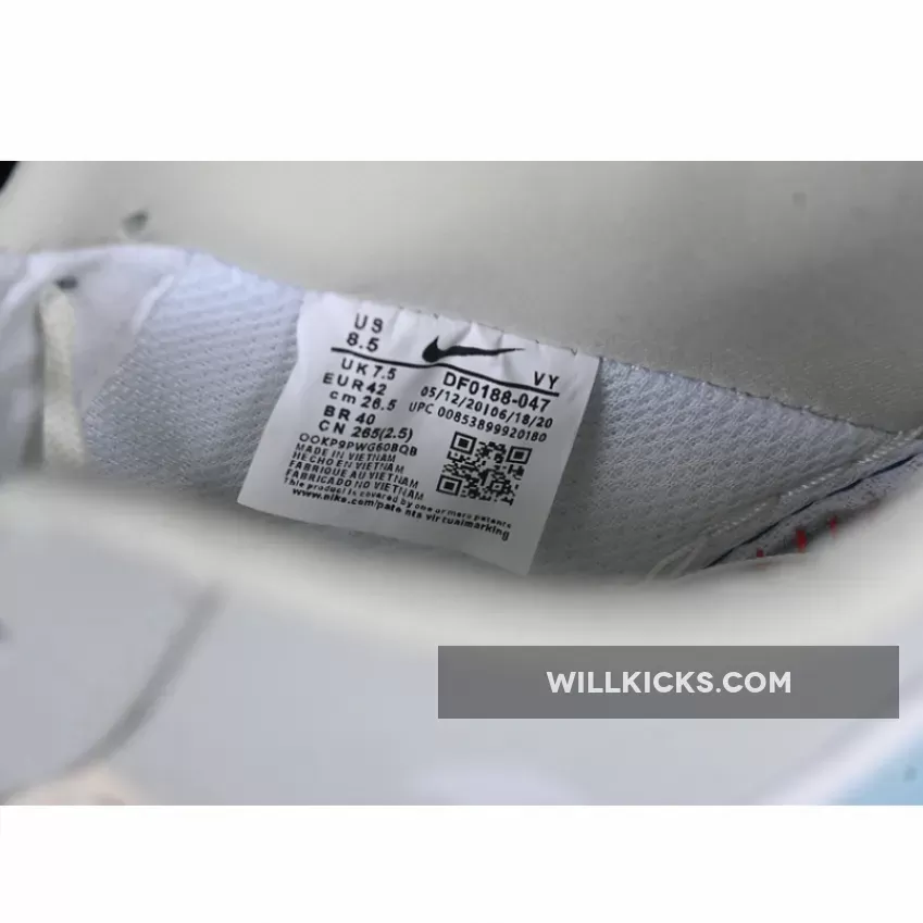 AIR FORCE 1 07 LOW WHITE/GREY/BLUE AIR FORCE 1 07 LOW WHITE/GREY/BLUE