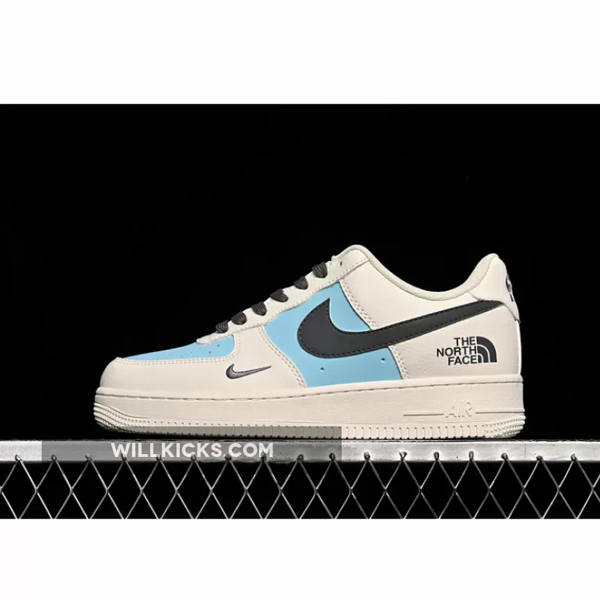 AIR FORCE 1 07 LOW WHITE/GREY/BLUE AIR FORCE 1 07 LOW WHITE/GREY/BLUE