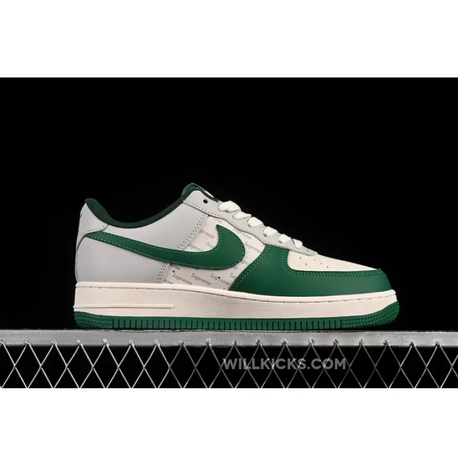 AIR FORCE 1 07 LOW WHITE/GREY/GREEN