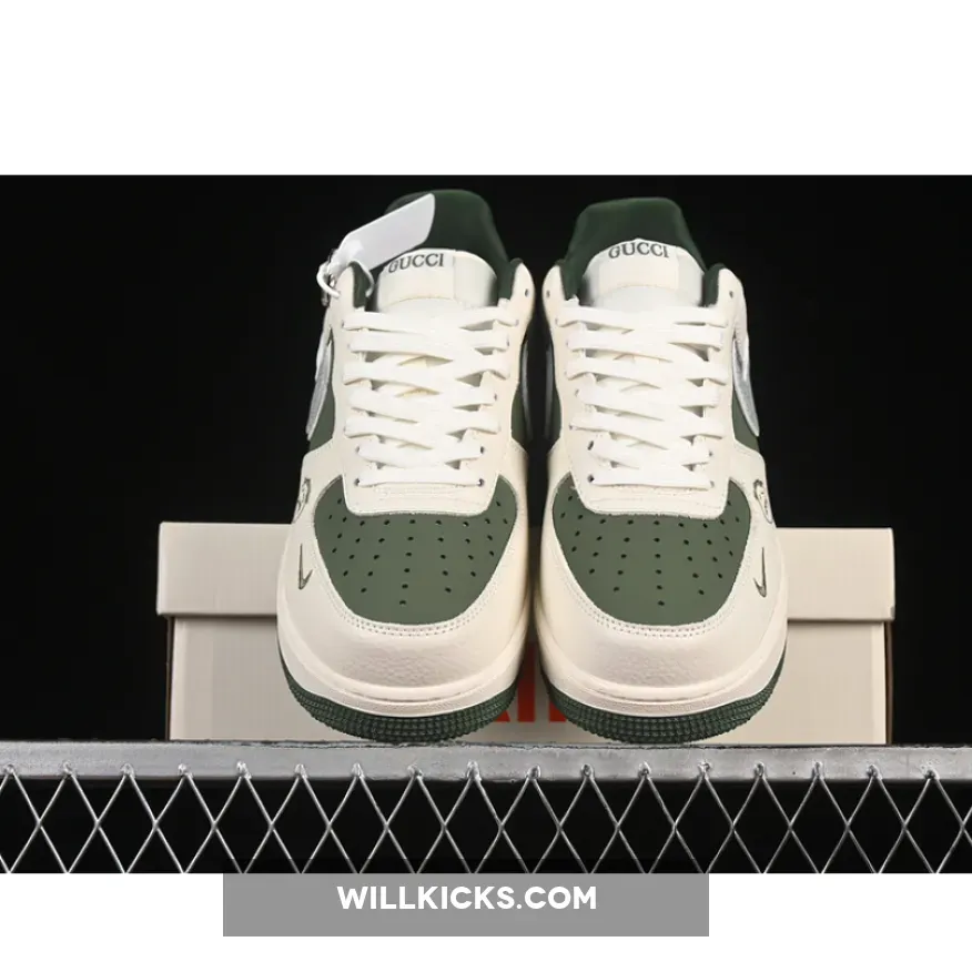 AIR FORCE 1 07 LOW WHITE/GREY/GREEN AIR FORCE 1 07 LOW WHITE/GREY/GREEN