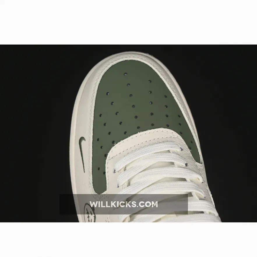 AIR FORCE 1 07 LOW WHITE/GREY/GREEN AIR FORCE 1 07 LOW WHITE/GREY/GREEN