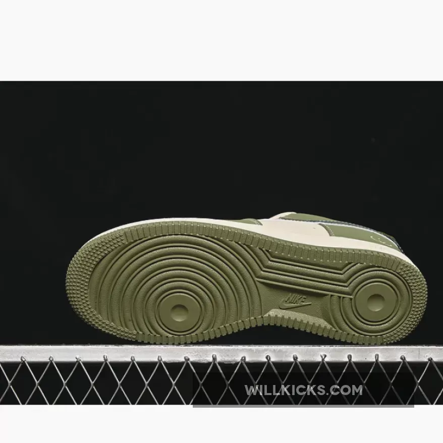 AIR FORCE 1 07 LOW WHITE/GREY/GREEN AIR FORCE 1 07 LOW WHITE/GREY/GREEN