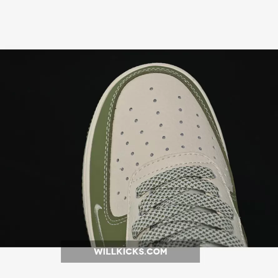 AIR FORCE 1 07 LOW WHITE/GREY/GREEN AIR FORCE 1 07 LOW WHITE/GREY/GREEN