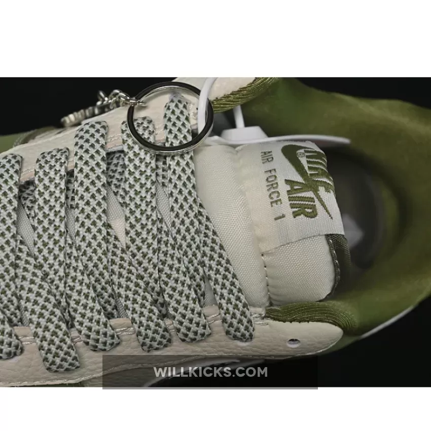 AIR FORCE 1 07 LOW WHITE/GREY/GREEN AIR FORCE 1 07 LOW WHITE/GREY/GREEN