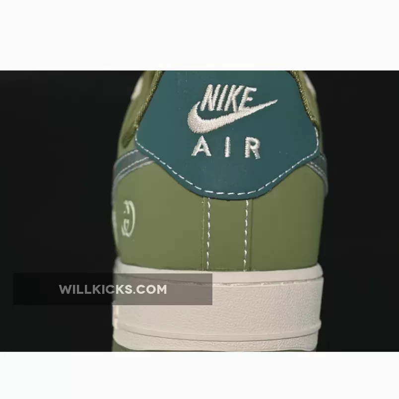 AIR FORCE 1 07 LOW WHITE/GREY/GREEN AIR FORCE 1 07 LOW WHITE/GREY/GREEN