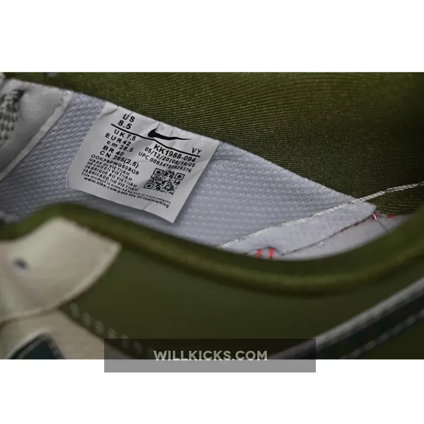 AIR FORCE 1 07 LOW WHITE/GREY/GREEN AIR FORCE 1 07 LOW WHITE/GREY/GREEN