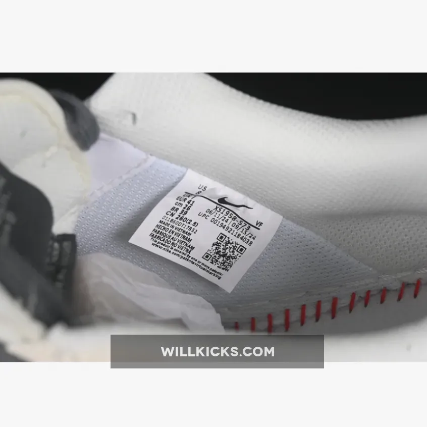 AIR FORCE 1 07 LOW WHITE/GREY/RED AIR FORCE 1 07 LOW WHITE/GREY/RED