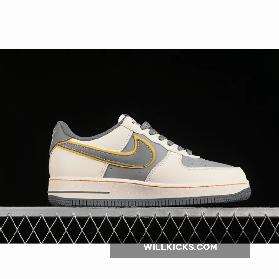 AIR FORCE 1 07 LOW WHITE/GREY/YELLOW