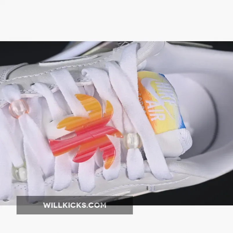 AIR FORCE 1 07 LOW WHITE/ORANGE AIR FORCE 1 07 LOW WHITE/ORANGE