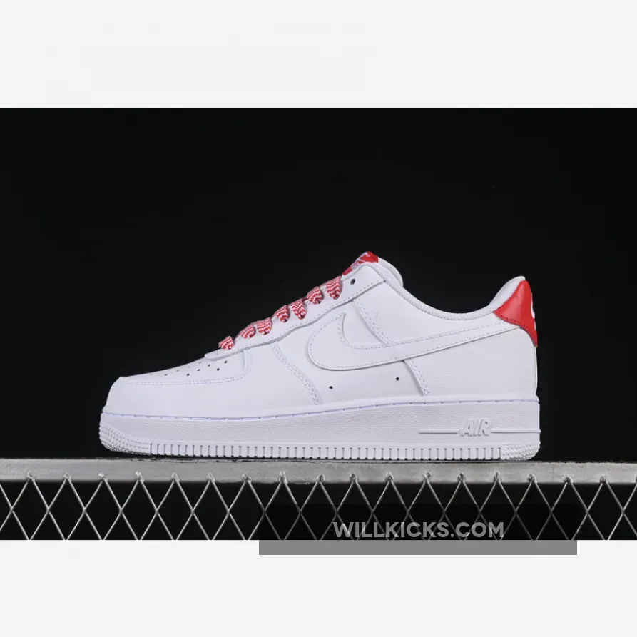 AIR FORCE 1 07 LOW WHITE/PINK FOAM/METALLIC SILVER/LIGHT CRIMSON AIR FORCE 1 07 LOW WHITE/PINK FOAM/METALLIC SILVER/LIGHT CRIMSON