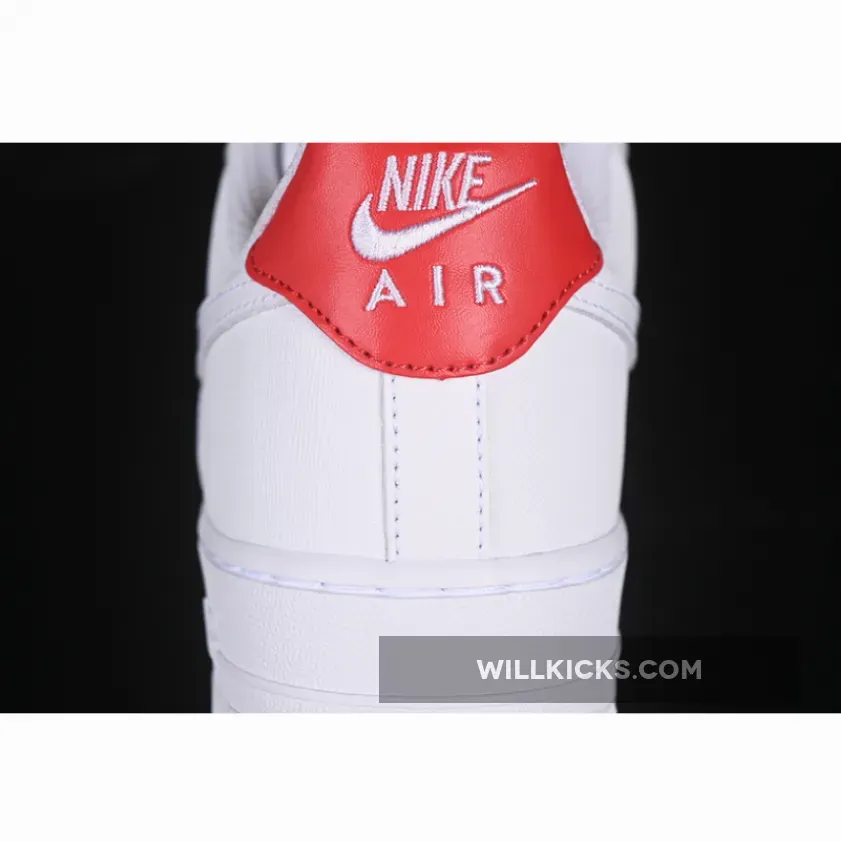 AIR FORCE 1 07 LOW WHITE/PINK FOAM/METALLIC SILVER/LIGHT CRIMSON AIR FORCE 1 07 LOW WHITE/PINK FOAM/METALLIC SILVER/LIGHT CRIMSON
