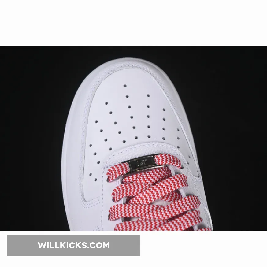 AIR FORCE 1 07 LOW WHITE/PINK FOAM/METALLIC SILVER/LIGHT CRIMSON AIR FORCE 1 07 LOW WHITE/PINK FOAM/METALLIC SILVER/LIGHT CRIMSON