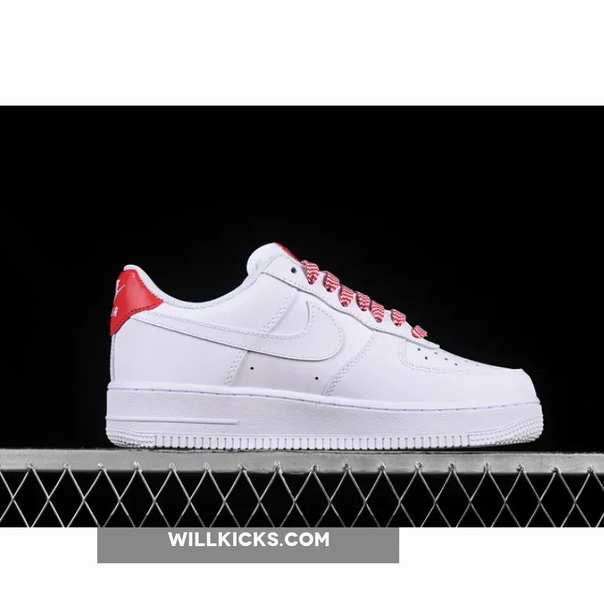 AIR FORCE 1 07 LOW WHITE/PINK FOAM/METALLIC SILVER/LIGHT CRIMSON AIR FORCE 1 07 LOW WHITE/PINK FOAM/METALLIC SILVER/LIGHT CRIMSON