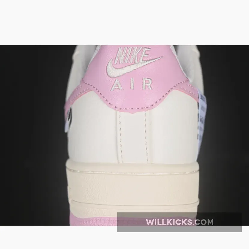 AIR FORCE 1 07 LOW WHITE/PINK AIR FORCE 1 07 LOW WHITE/PINK