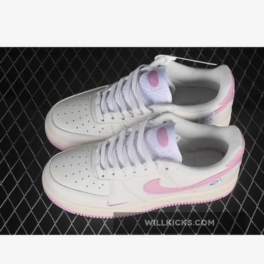 AIR FORCE 1 07 LOW WHITE/PINK AIR FORCE 1 07 LOW WHITE/PINK
