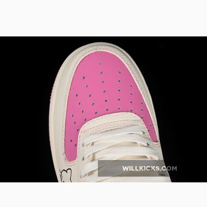 AIR FORCE 1 07 LOW WHITE/PINK AIR FORCE 1 07 LOW WHITE/PINK