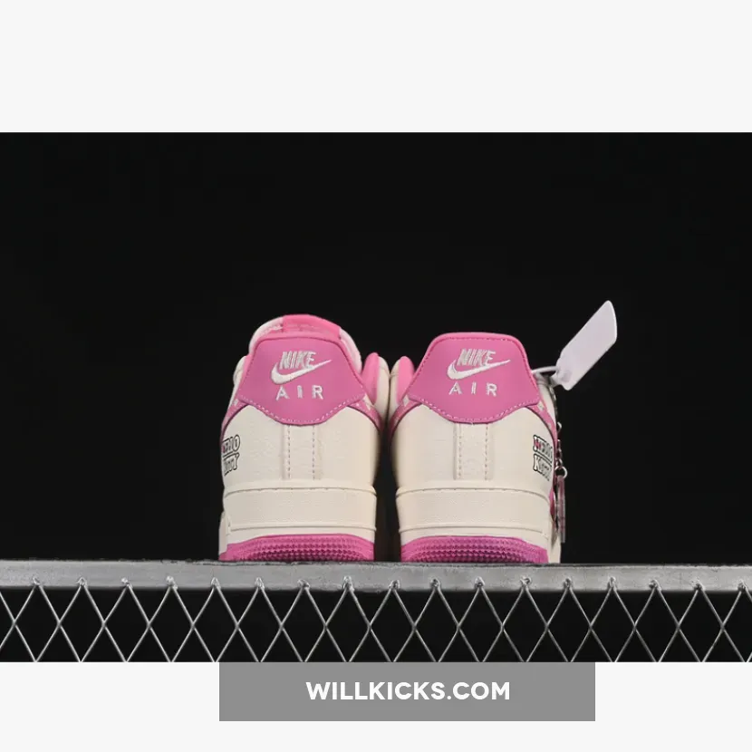 AIR FORCE 1 07 LOW WHITE/PINK AIR FORCE 1 07 LOW WHITE/PINK