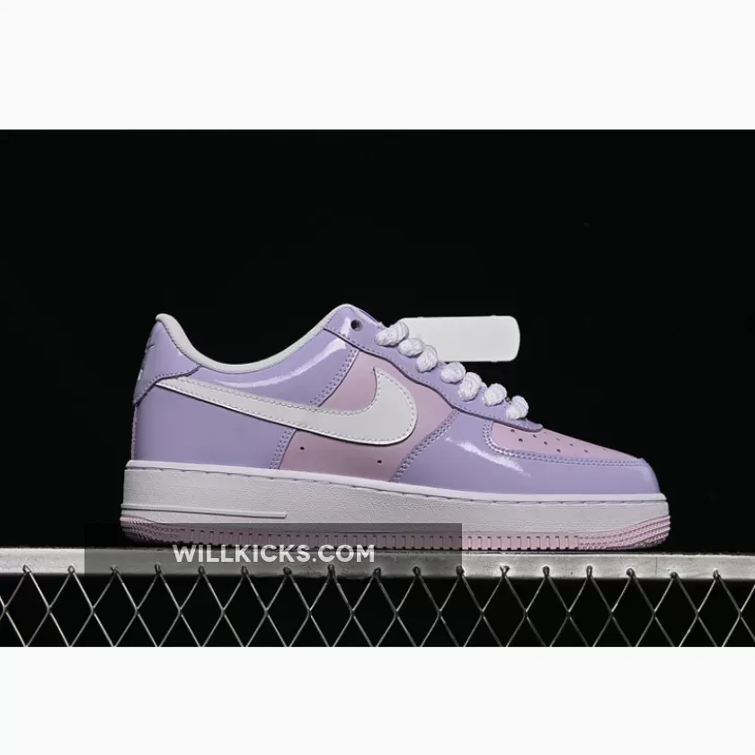 AIR FORCE 1 07 LOW WHITE/PURPLE
