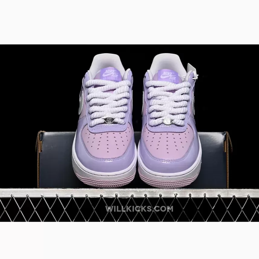 AIR FORCE 1 07 LOW WHITE/PURPLE AIR FORCE 1 07 LOW WHITE/PURPLE