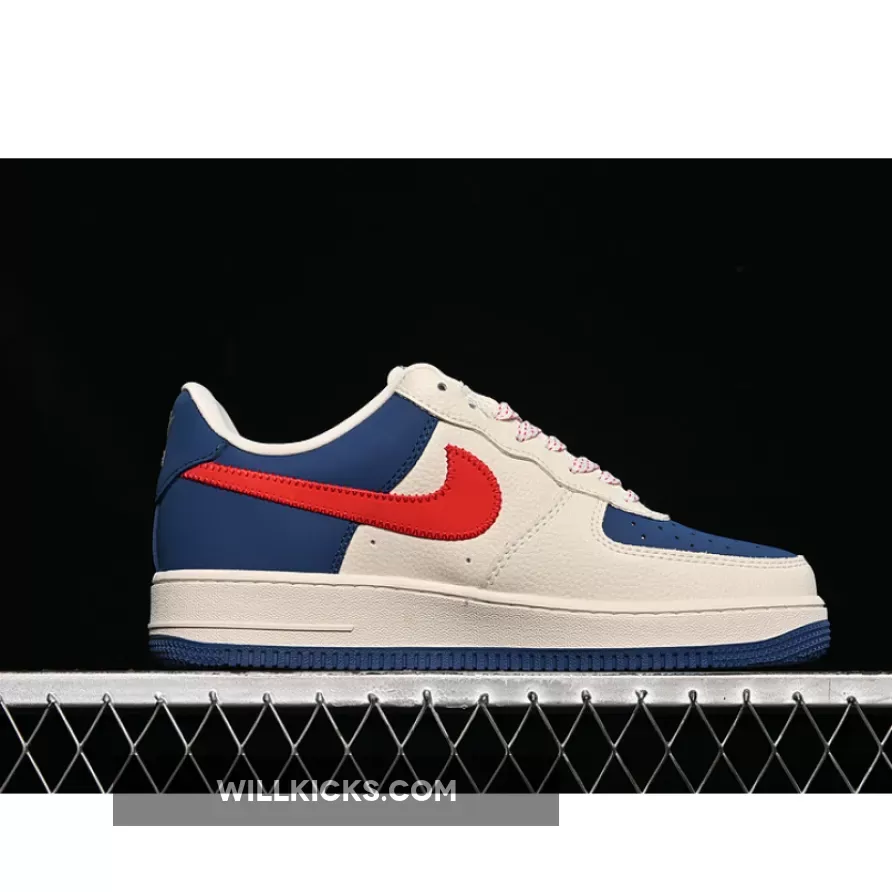 AIR FORCE 1 07 LOW WHITE/RED/BLUE
