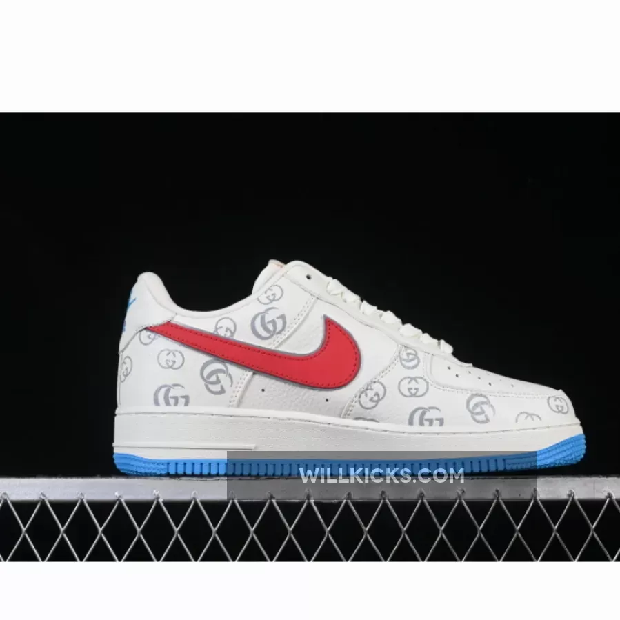 AIR FORCE 1 07 LOW WHITE/RED/BLUE