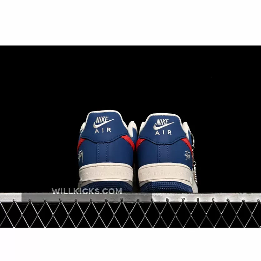 AIR FORCE 1 07 LOW WHITE/RED/BLUE AIR FORCE 1 07 LOW WHITE/RED/BLUE