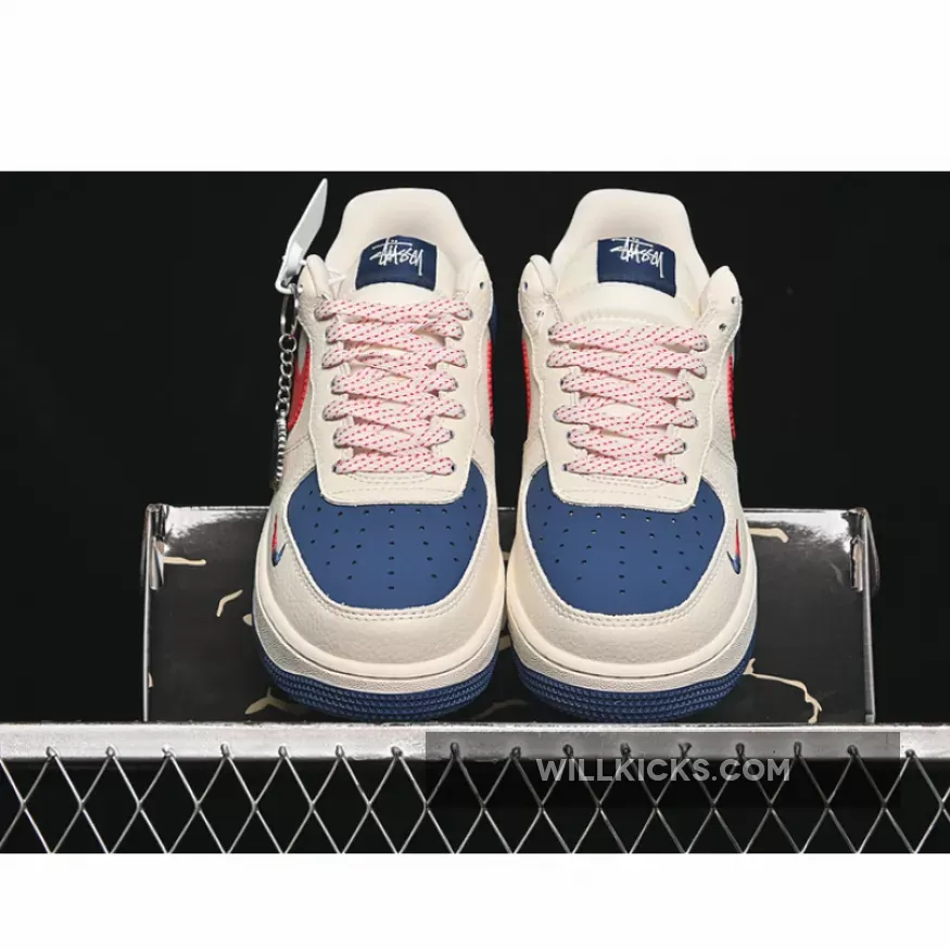 AIR FORCE 1 07 LOW WHITE/RED/BLUE AIR FORCE 1 07 LOW WHITE/RED/BLUE