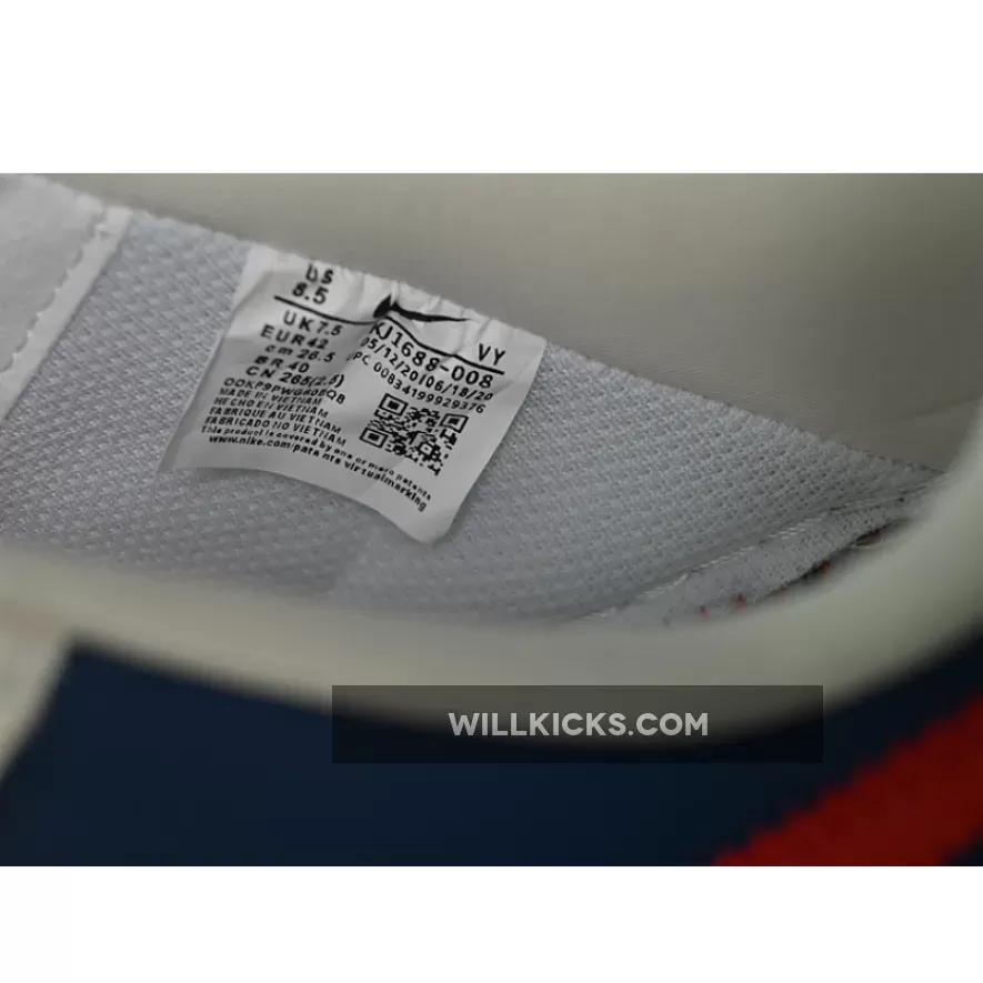 AIR FORCE 1 07 LOW WHITE/RED/BLUE AIR FORCE 1 07 LOW WHITE/RED/BLUE