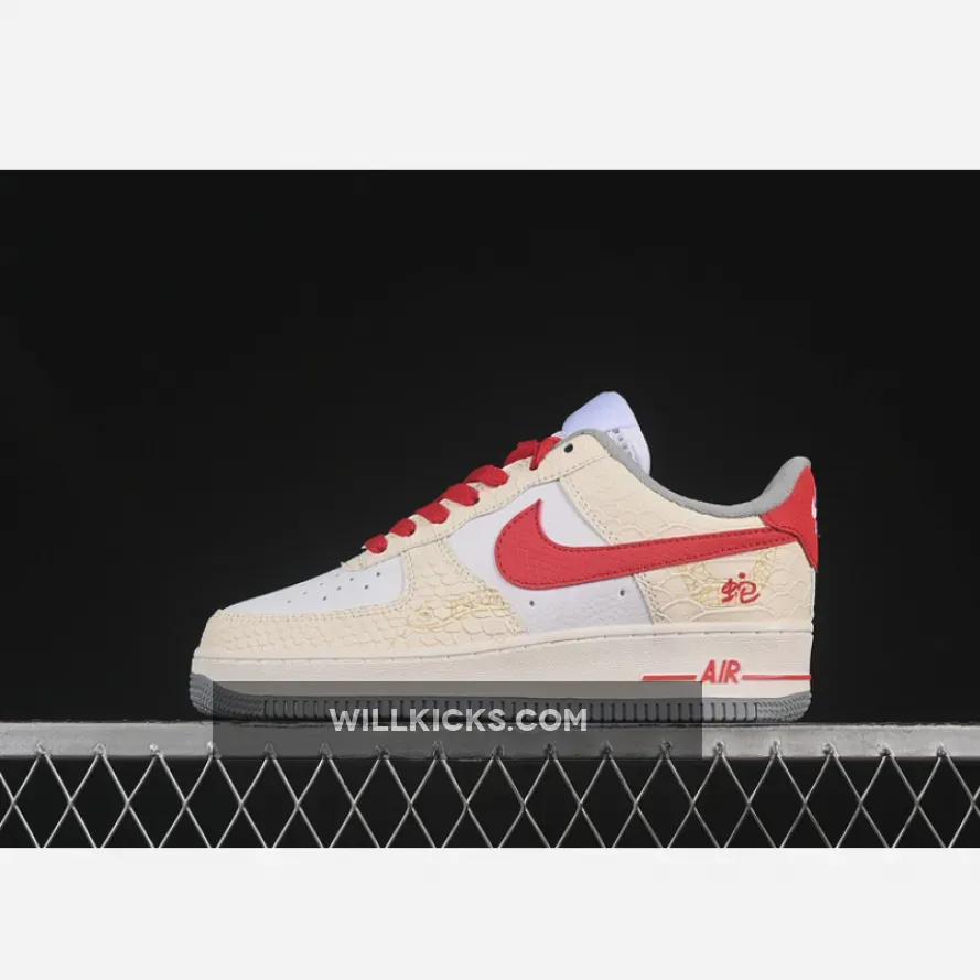 AIR FORCE 1 07 LOW WHITE/YELLOW/RED