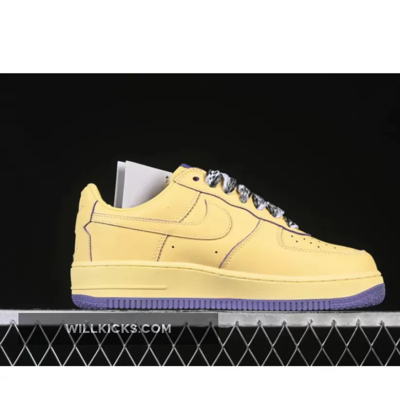 AIR FORCE 1 07 LOW YELLOW/PURPLE