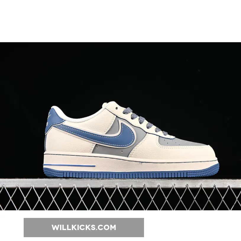 AIR FORCE 1 07 LOW YU7 WHITE/GREY/BLUE